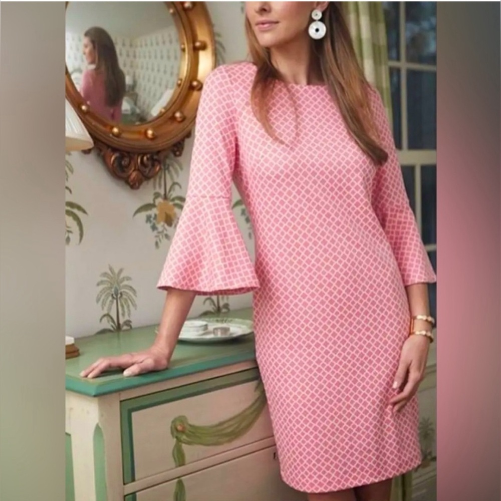 Tyler Boe Jenny Bell Sleeve Dress -size large